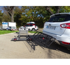 Kosz transportowy na hak holowniczy EMIX