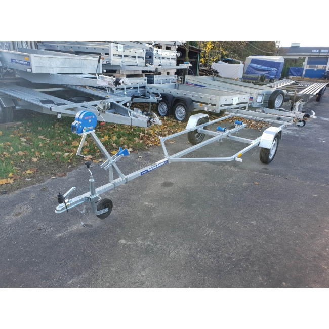 Przyczepa NIEWIADÓW P415 do przewozu łodzi