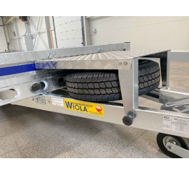 Przyczepa budowlana Wiola B2630 2,7T