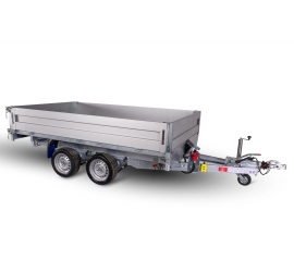 Przyczepa NIEWIADÓW Kiper 3018A3 EP z najazdami stalowymi