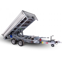 Przyczepa NIEWIADÓW Kiper 3018A3 EP z najazdami stalowymi