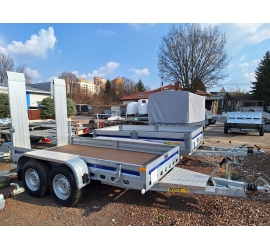 Przyczepa budowlana Wiola B2630 2,7T