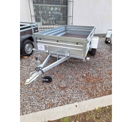 Przyczepa lekka NIEWIADÓW BO723U II - uchylna skrzynia