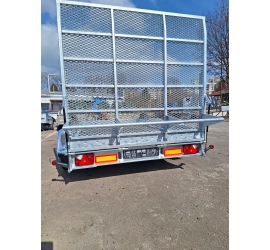 Przyczepa do koparki NIEWIADÓW K3535 z trapem