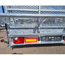 Przyczepa do koparki NIEWIADÓW K3535 z trapem