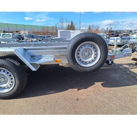 Przyczepa do koparki NIEWIADÓW K3535 z trapem