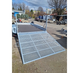 Przyczepa do koparki NIEWIADÓW K3535 z trapem