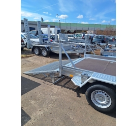 Przyczepa do koparki NIEWIADÓW K3535 z trapem