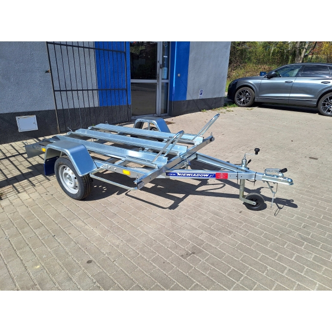 Przyczepa NIEWIADÓW B7320M2 do przewozu 2 motocykli