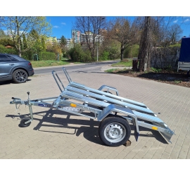 Przyczepa NIEWIADÓW B7320M2 do przewozu 2 motocykli