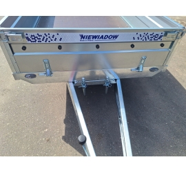 Przyczepka bagażowa NIEWIADÓW HOCHLADER BH7530.15T  DMC 750 kg 2 osie niehamowane