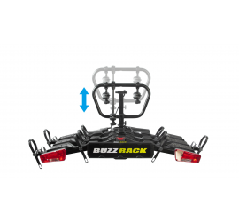 BuzzRack Scorpion Pro 3 - składany bagażnik na hak na 3 rowery
