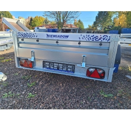 Przyczepa bagażowa NIEWIADÓW BO730HT DMC 1500 kg